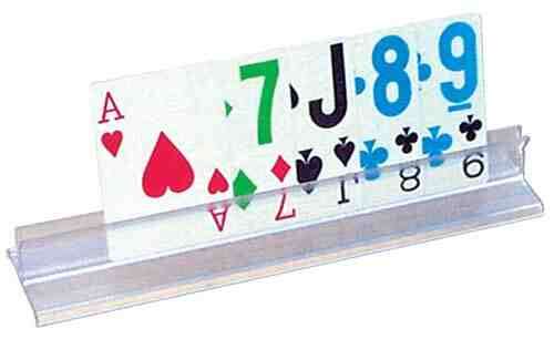 Card Holder-Clear Plastic