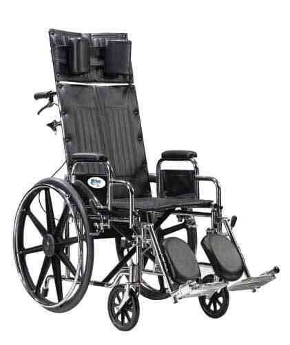 Wheelchair Full Reclining 16  w/ Rem Desk Arms