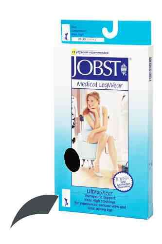 Jobst Ultrasheer 20-30mmHg Knee Hi Medium (pr) Antracite