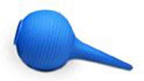 Hand Bulb Ear Syringes- 2 oz. Each  Blue  (#AS00502S)