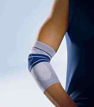 EpiTrain Elbow Support Size 1 7.5  - 8.25   Titanium Gray
