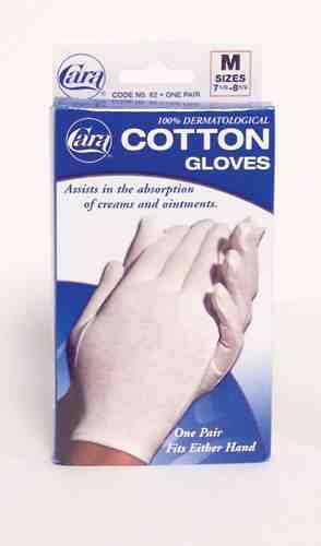 Cotton Gloves - White Large (Pair) Fits 8-1/2  - 9-1/2