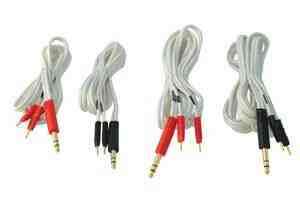 Lead Wire 72  - Stereo / 2 pin Red