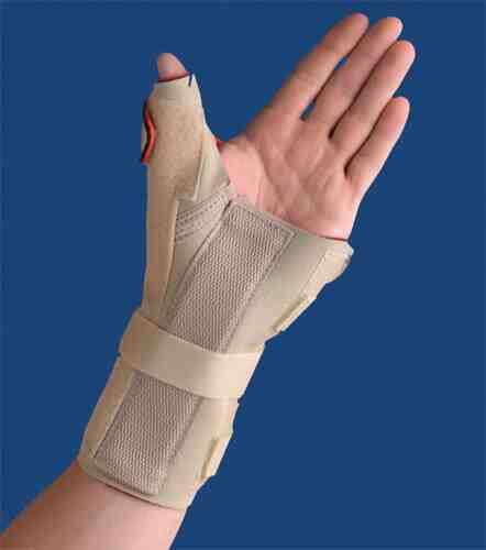 Carpal Tunnel Brace w/Thumb Spica  Right  Beige  L/XL