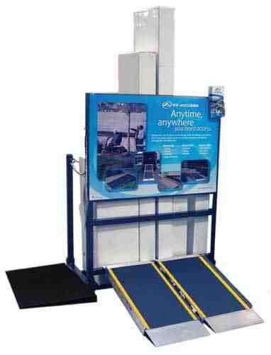 Show & Stow Portable Ramp Display & Storage Rack