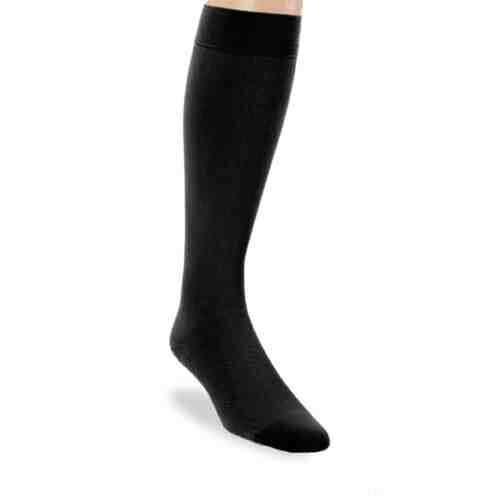 Microfiber C/T Knee Stockings Medium  20 - 30 mmHg  Black