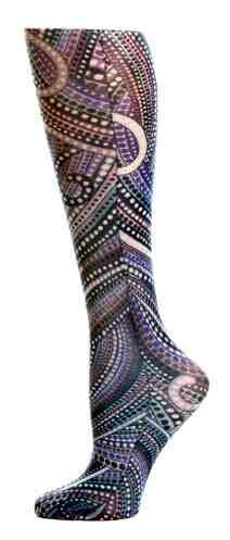 Complete Med Fashion Line (pr) Abstract Denim Dotty 8-15mmHg