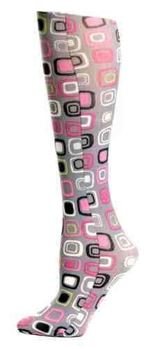 Complete Med Fashion Line (pr) Abstract Grey Dot Art  8-15mmH